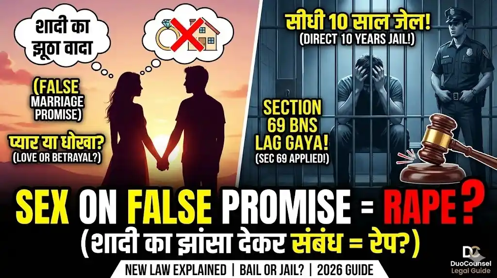 Section 69 BNS is Bailable or Not Kya 'False Promise' karne par seedha Jail hogi