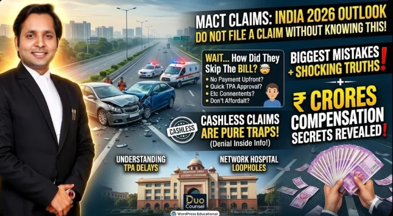 MACT motor accident claim 2026 compensation kaise milta hai Section 166 MV Act multiplier method India