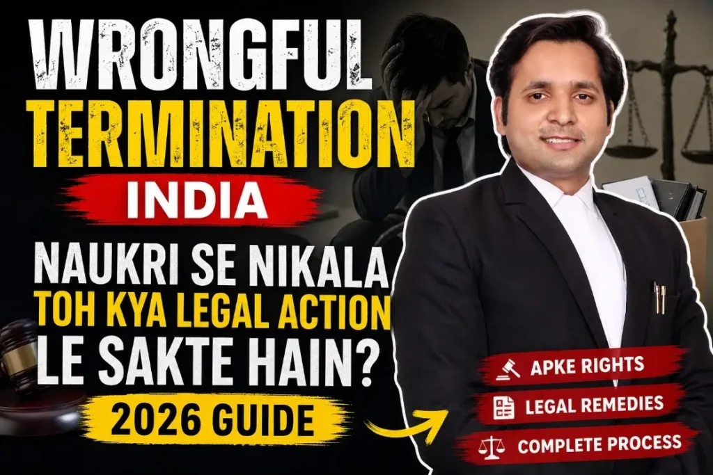 Wrongful Termination India — Naukri Se Nikala Toh Legal Action Kaise Le Complete Guide Hindi 2026